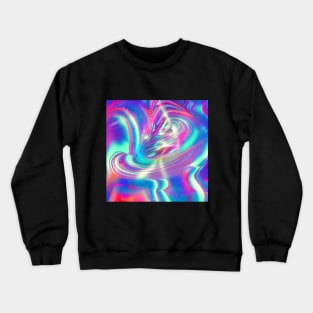 Candy Color Twist Crewneck Sweatshirt